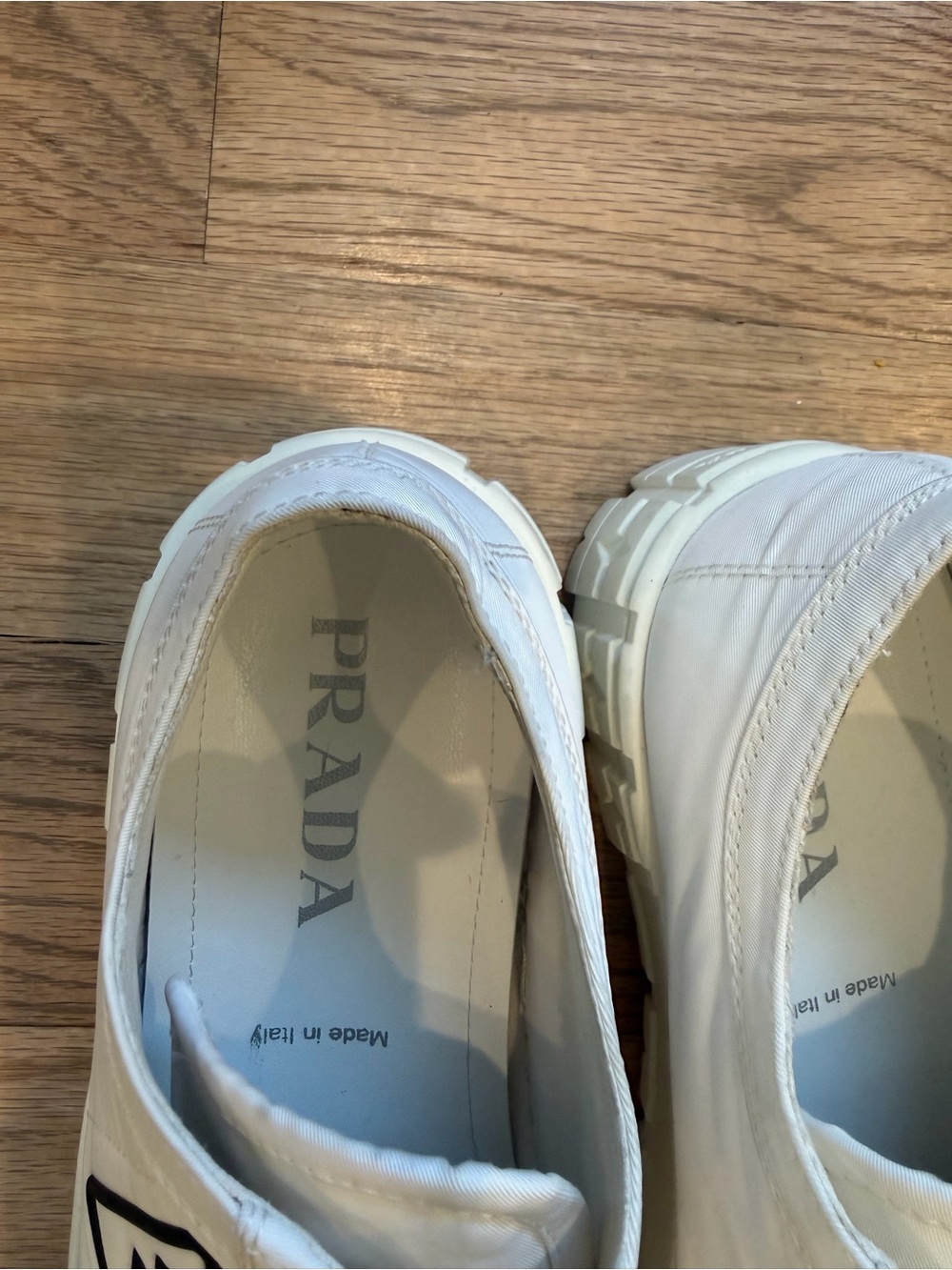 PRADA Wheel gabardine sneakers | sz 40 - Picture 8 of 10